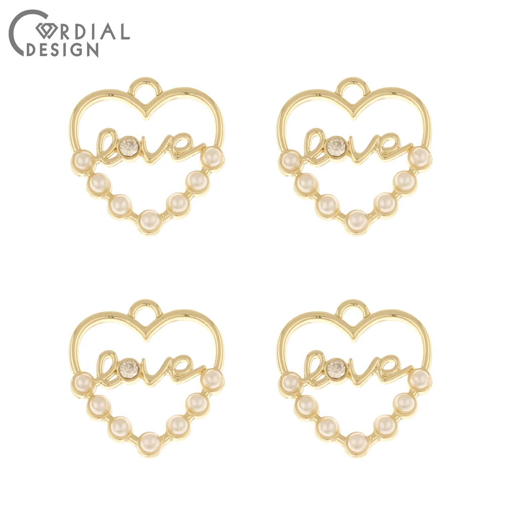 Cordial Design 100Pcs 17*18MM Jewelry Accessories/Heart Shape/Earrings Pendants/Imitation Pearl/Jewelry Findings & Components
Cordial Design 100Pcs 17*18MM Jewelry Accessories/Heart Shape/Earrings Pendants/Imitation Pearl/Jewelry Findings & Components
