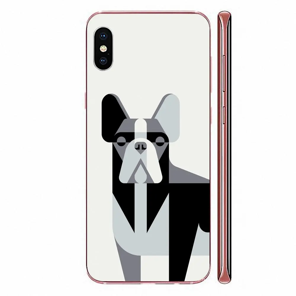 Милый Французский бульдог из ТПУ для телефона Xiaomi Redmi Mi 4 7A 9T K20 CC9 CC9e Note 7 8 9 Y3 SE Pro Prime