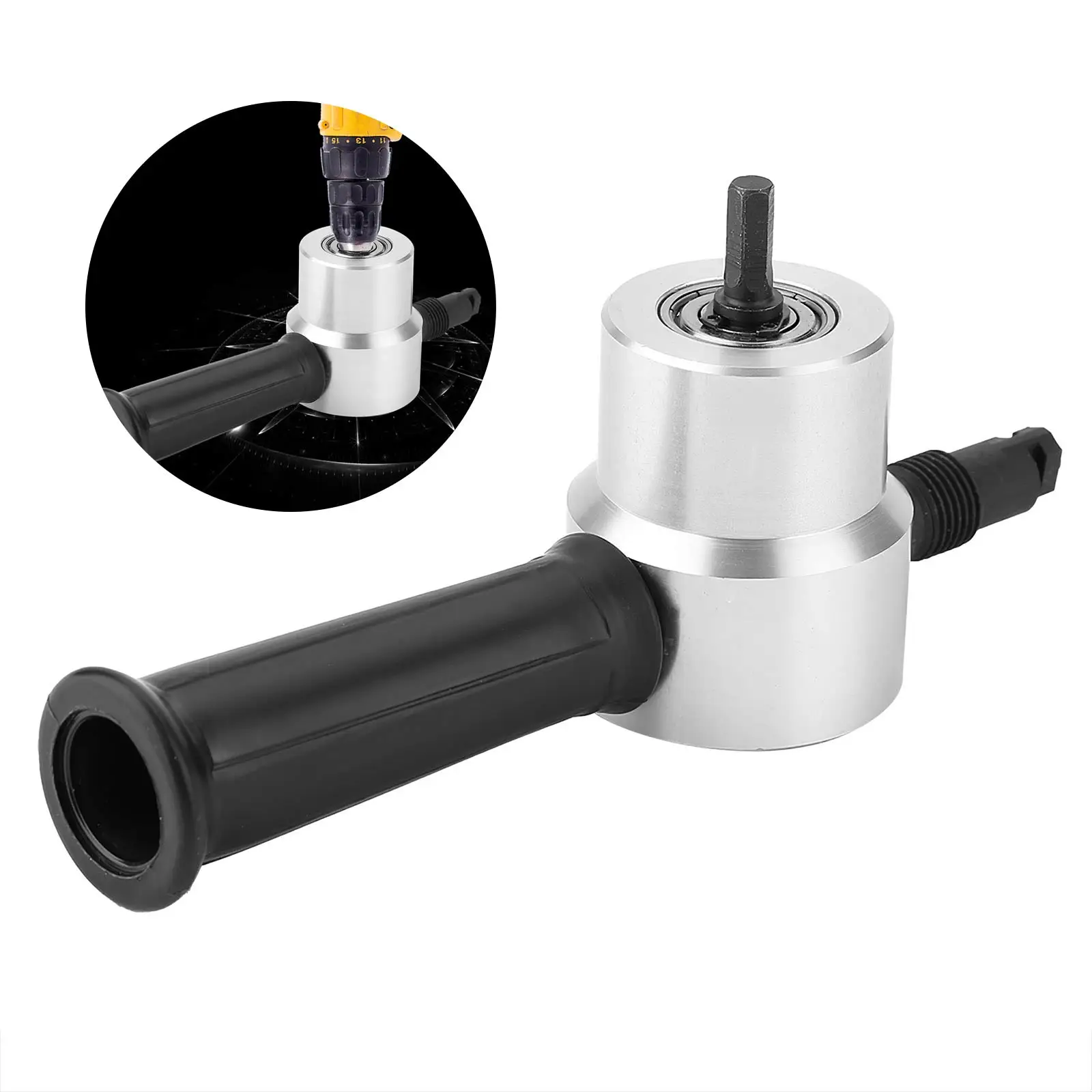 Nibble Metal Cutting Double Head Sheet Nibbler Saw Cutter Tool Drill Attachment Free Cutting Tool Nibbler Sheet Metal Cut
Nibble Metal Cutting Double Head Sheet Nibbler Saw Cutter Tool Drill Attachment Free Cutting Tool Nibbler Sheet Metal Cut