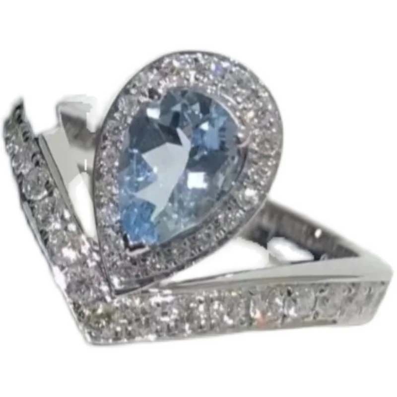Boucheron Boucheron Ring 20 New Diamond Water Drop Gem Diamond Ring Ring for Women
Boucheron Boucheron Ring 20 New Diamond Water Drop Gem Diamond Ring Ring for Women
