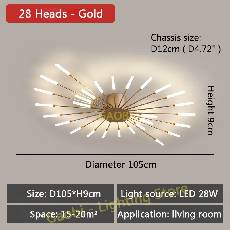 Люстра gaobi современная LED 12/18/20/28/30/42 голов диаметром 80/105/128 см
Люстра gaobi современная LED 12/18/20/28/30/42 голов диаметром 80/105/128 см