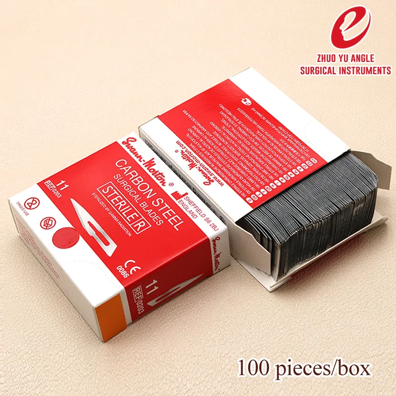 British carbon steel aseptic operation blade Double eyelid Cosmetic plastic Surgery Operation 11
British carbon steel aseptic operation blade Double eyelid Cosmetic plastic Surgery Operation 11