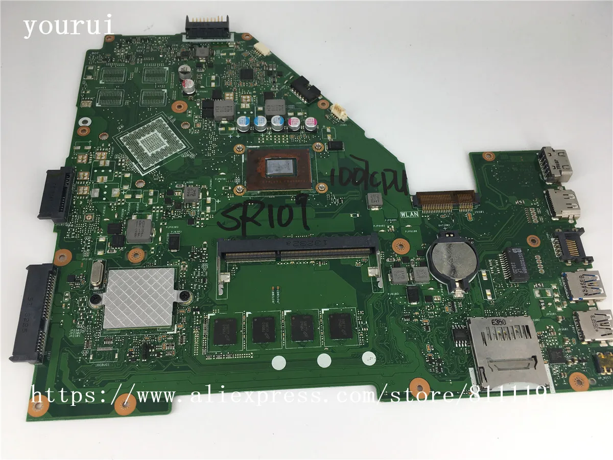 Материнская плата yourui для ASUS X550CC X550CA, материнская плата REV 2,0 с SR109 1007u, 4 Гб ОЗУ, протестированная, работает идеально
Материнская плата yourui для ASUS X550CC X550CA, материнская плата REV 2,0 с SR109 1007u, 4 Гб ОЗУ, протестированная, работает идеально