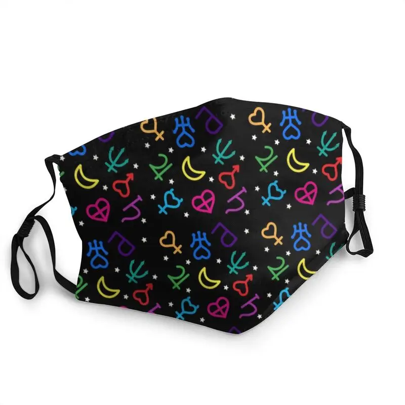 Japanese Shojo Manga Mask Men Dustproof Rainbow Planetary Symbols Sailor Manga Protection Cover Respirator Washable Mouth Muffle
Japanese Shojo Manga Mask Men Dustproof Rainbow Planetary Symbols Sailor Manga Protection Cover Respirator Washable Mouth Muffle