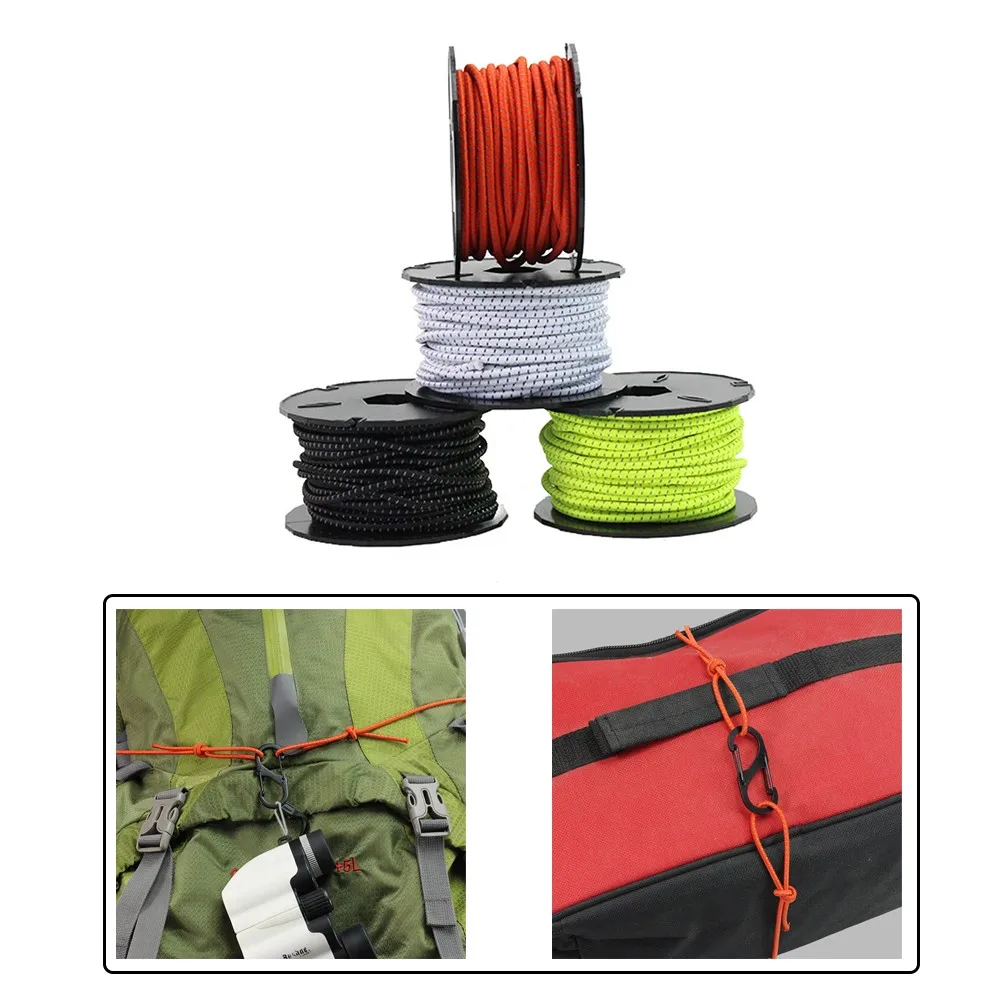 Reflective Elastic Rope 3mm X 15 Meter Loop Rope For Outdoor Craft Cargo Nets Lightweight Wear-resistant Camping Accessories
Reflective Elastic Rope 3mm X 15 Meter Loop Rope For Outdoor Craft Cargo Nets Lightweight Wear-resistant Camping Accessories