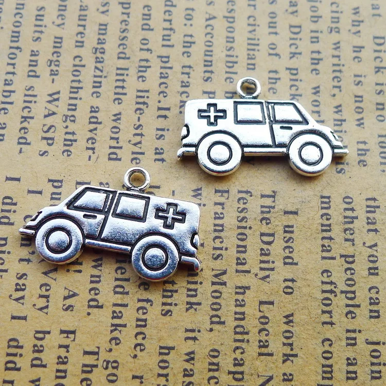 10 pieces/lot 14*22mm Antique silver color Metal Ambulance Minibus Car Charm Pendant Bracelet Key chain accessory jewelry making
10 pieces/lot 14*22mm Antique silver color Metal Ambulance Minibus Car Charm Pendant Bracelet Key chain accessory jewelry making