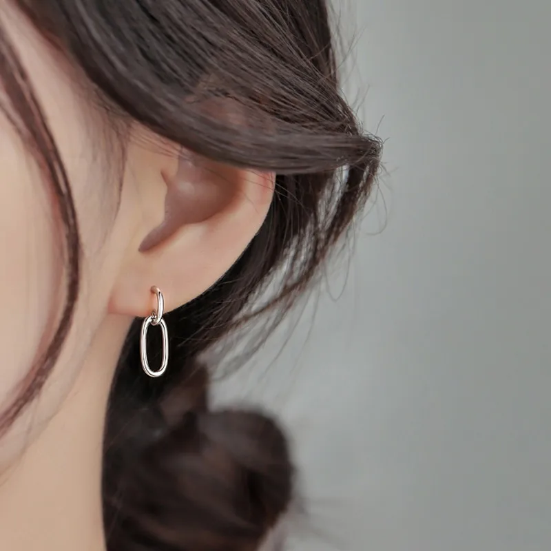 Sterling Silver Earrings Female Jewelry Personality Popular Birthday Gift Punk Style Christmas Gift 
Sterling Silver Earrings Female Jewelry Personality Popular Birthday Gift Punk Style Christmas Gift