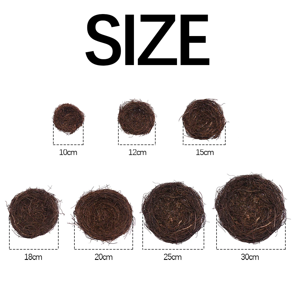Easter Party Decor Supply Easter Egg Stand Vine Brown Bird Nest Easter Home Decoration
Easter Party Decor Supply Easter Egg Stand Vine Brown Bird Nest Easter Home Decoration