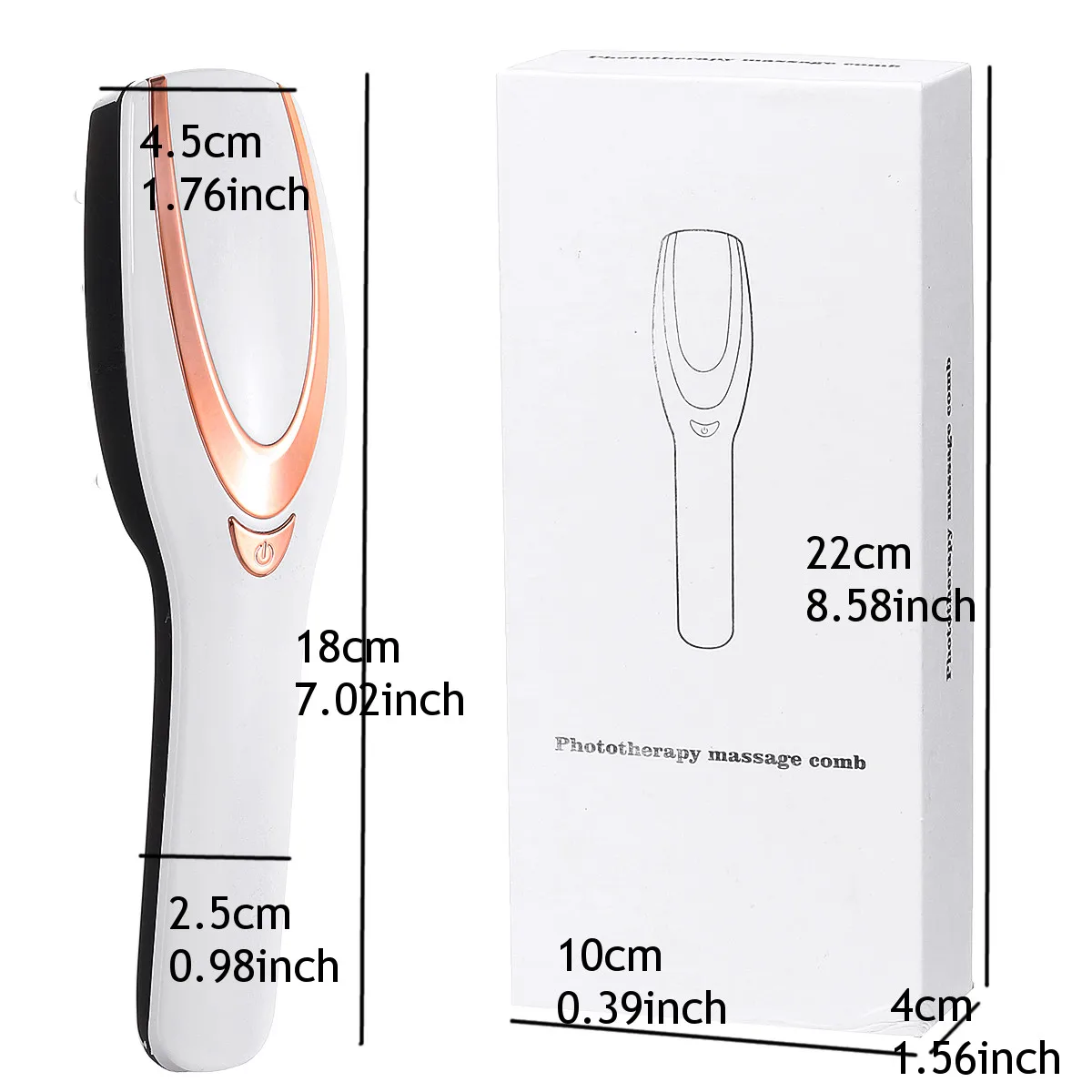 Laser Electric Wireless Infrared Ray Growth Laser Anti Hair Loss Hair Growth Care Vibration Head Massage Comb Massager
Laser Electric Wireless Infrared Ray Growth Laser Anti Hair Loss Hair Growth Care Vibration Head Massage Comb Massager
