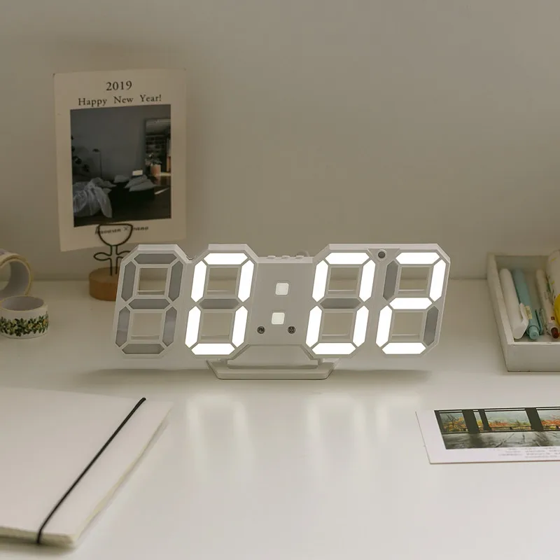 Minimalist Digital Watch Modern Bedroom Bedside Light Electronic Desktop Office Bookshelf Wake Up Light Despertador Alarm Clock
Minimalist Digital Watch Modern Bedroom Bedside Light Electronic Desktop Office Bookshelf Wake Up Light Despertador Alarm Clock