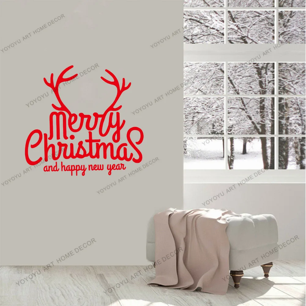 2021 Festival New Arrival Merry Christmas Antlers Letters Wall Decor Stickers Glass Window Wallpoof Home Room Decoration CX687
2021 Festival New Arrival Merry Christmas Antlers Letters Wall Decor Stickers Glass Window Wallpoof Home Room Decoration CX687
