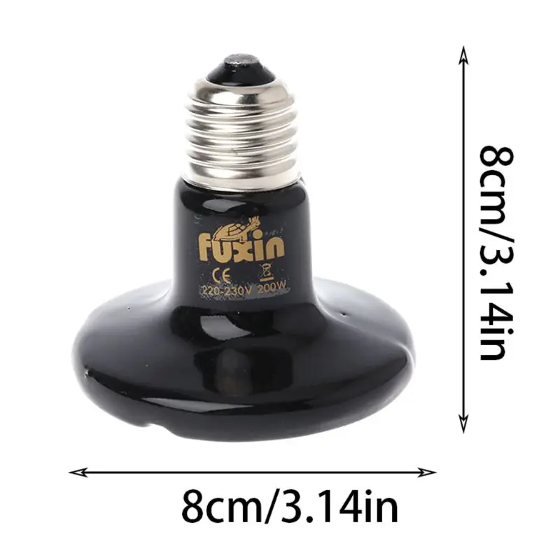50/75/100/150/200W Pet Reptile Breeding Infrared Ceramic Heater Light Lamp Bulb RXJB
50/75/100/150/200W Pet Reptile Breeding Infrared Ceramic Heater Light Lamp Bulb RXJB