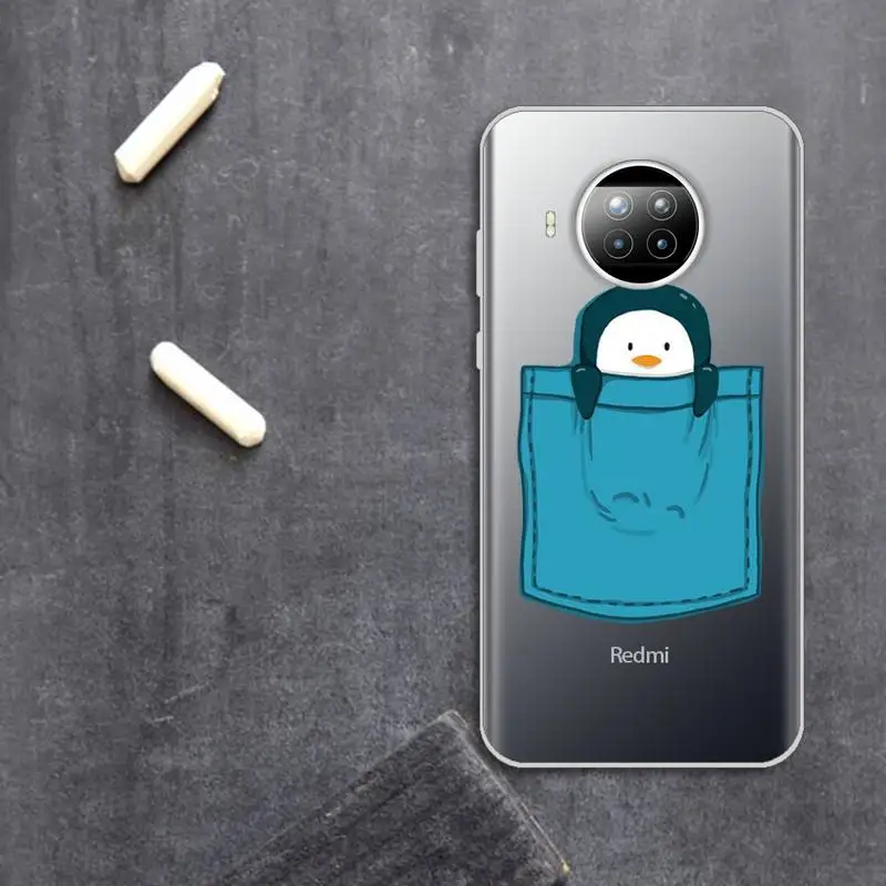 Penguin cartoon Cute animal Phone Case Transparent for Xiaomi Redmi note 10 t 8 9 pro lite 11
Penguin cartoon Cute animal Phone Case Transparent for Xiaomi Redmi note 10 t 8 9 pro lite 11