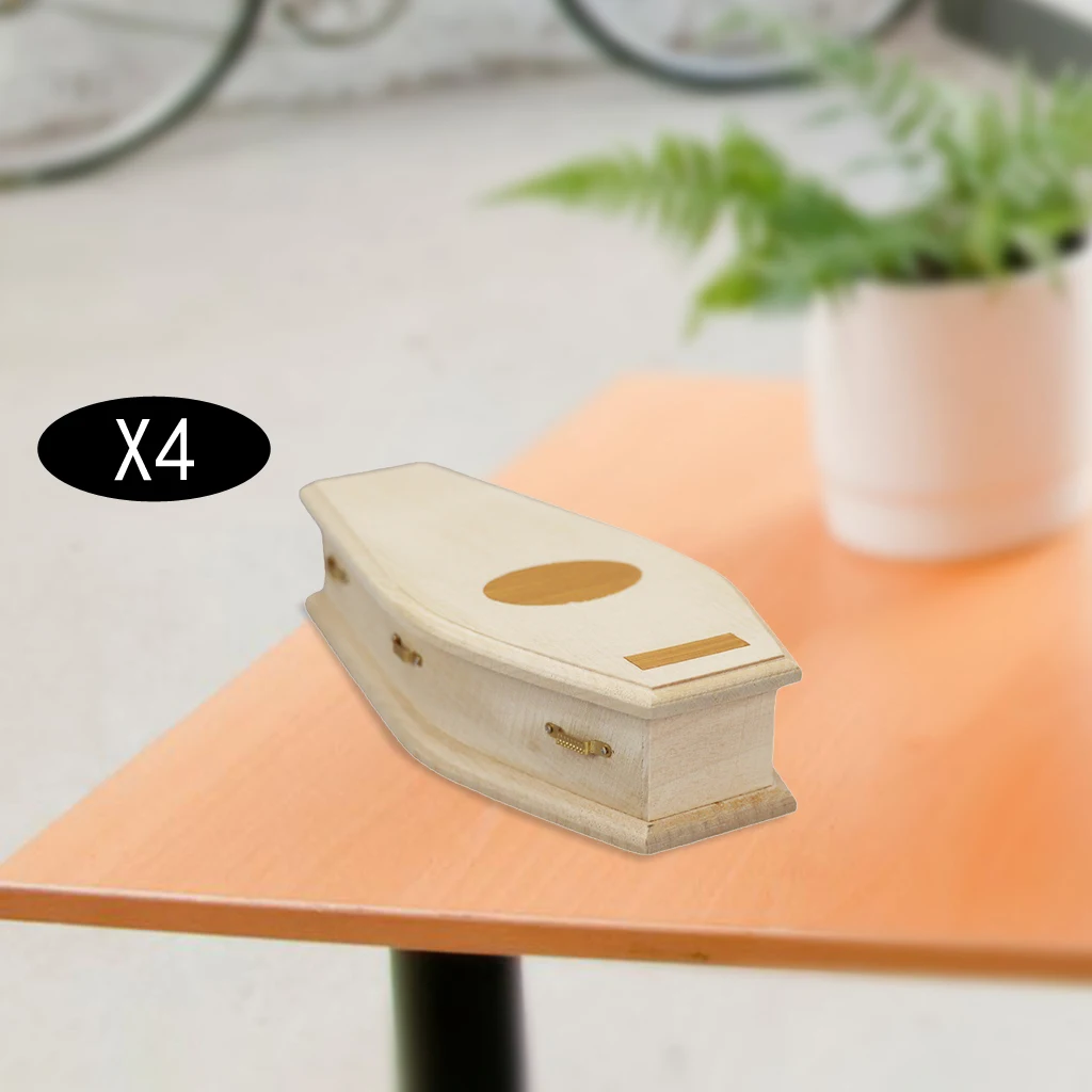4x 1:12 Scale Dollhouse Miniature Casket Simulation Model Baby Doll Decor
4x 1:12 Scale Dollhouse Miniature Casket Simulation Model Baby Doll Decor