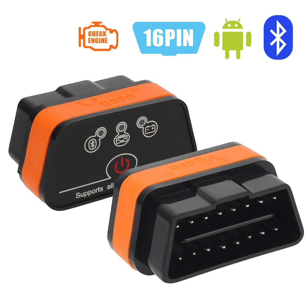 Автомобильный диагностический сканер Vgate Icar2, ELM327 OBD2 для Android, считыватель кодов, Wi-Fi/Bluetooth
Автомобильный диагностический сканер Vgate Icar2, ELM327 OBD2 для Android, считыватель кодов, Wi-Fi/Bluetooth