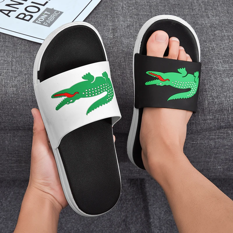 Men's Beach Sandals And Slippers Fashion Outdoor Sandals Crocodile Pattern Wear-resistant Non-slip Casual Slippers Sandals
Men's Beach Sandals And Slippers Fashion Outdoor Sandals Crocodile Pattern Wear-resistant Non-slip Casual Slippers Sandals