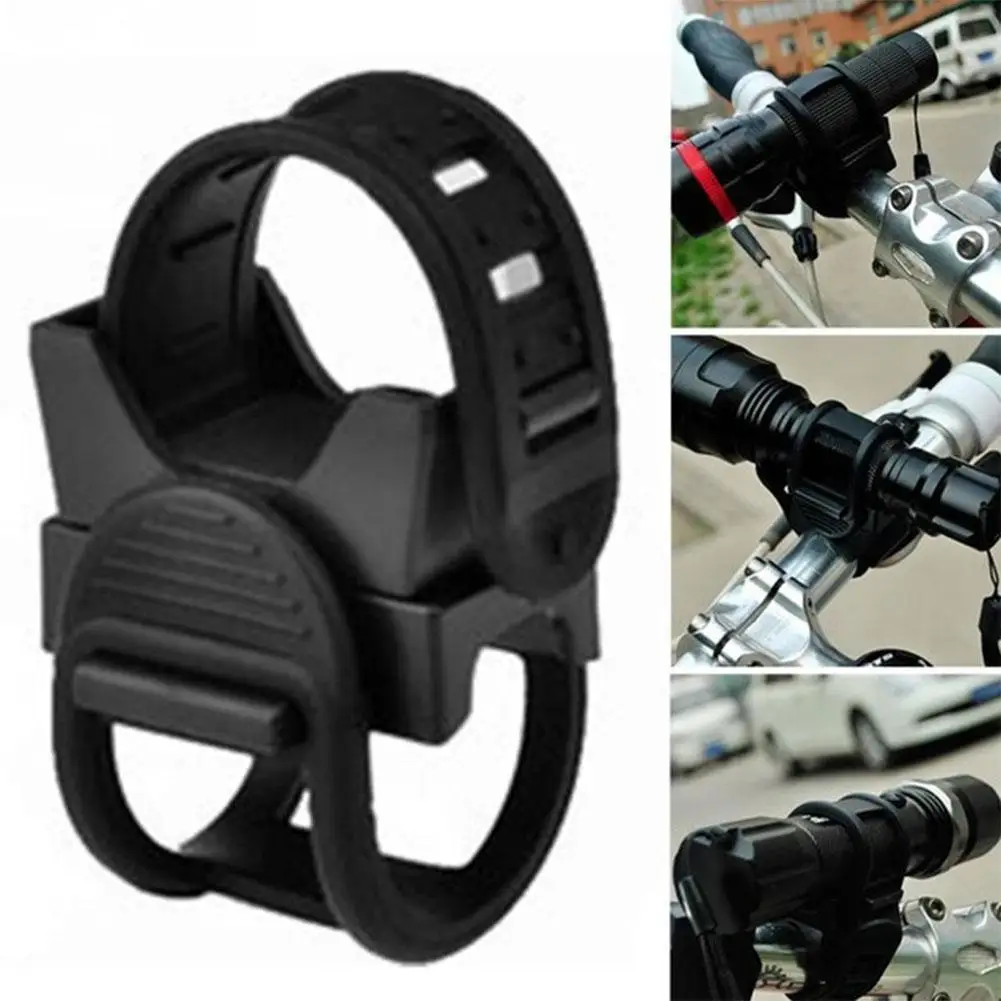 Black Rubber Bike Front Lamp Light Clamp Headlight Holder Rotatable 360degree Bike Mount Holder For Flashlight Torch Clip Clamp
Black Rubber Bike Front Lamp Light Clamp Headlight Holder Rotatable 360degree Bike Mount Holder For Flashlight Torch Clip Clamp