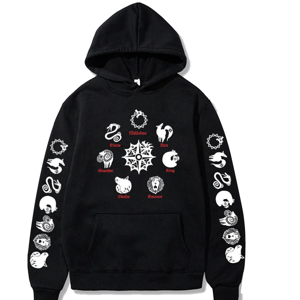 2021 Anime The Seven Deadly Sins Printed Hoodie Unisex Sweatshirt Long Sleeve Pullover Casual Tops
2021 Anime The Seven Deadly Sins Printed Hoodie Unisex Sweatshirt Long Sleeve Pullover Casual Tops