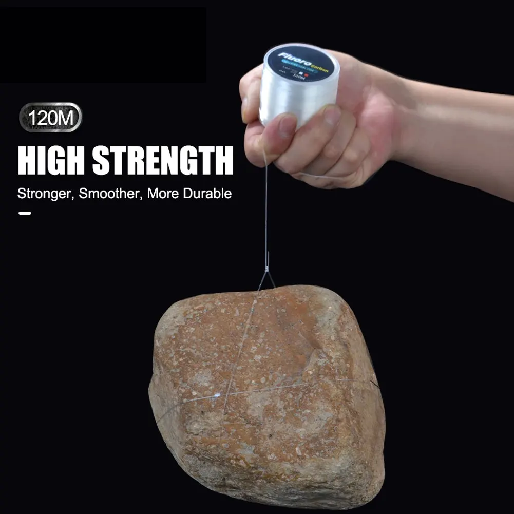 120M Fishing Line Carbon Fiber Coating Nylon String Cord Clear Fluorocarbon Strong Fishing Wire 0.2-0.6mm 3.25-21.5kg
120M Fishing Line Carbon Fiber Coating Nylon String Cord Clear Fluorocarbon Strong Fishing Wire 0.2-0.6mm 3.25-21.5kg