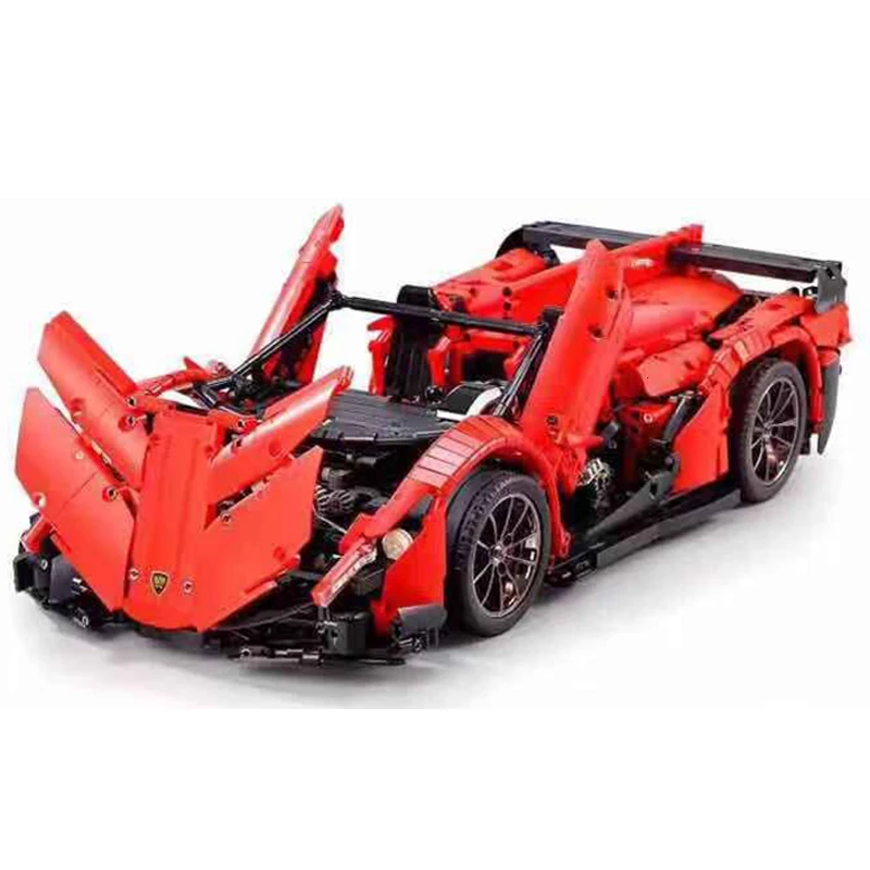 New 13079 App RC Car MOC 10559 Veneno Roadster Motor Power Functions Fit Electric Building Blocks Bricks Toys Gift For Children
New 13079 App RC Car MOC 10559 Veneno Roadster Motor Power Functions Fit Electric Building Blocks Bricks Toys Gift For Children