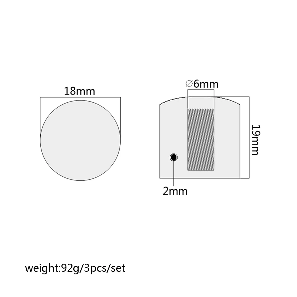 3 Pieces Guitar Volume Tone Control Knobs With Wrench Guitar Replacement Part 
3 Pieces Guitar Volume Tone Control Knobs With Wrench Guitar Replacement Part
