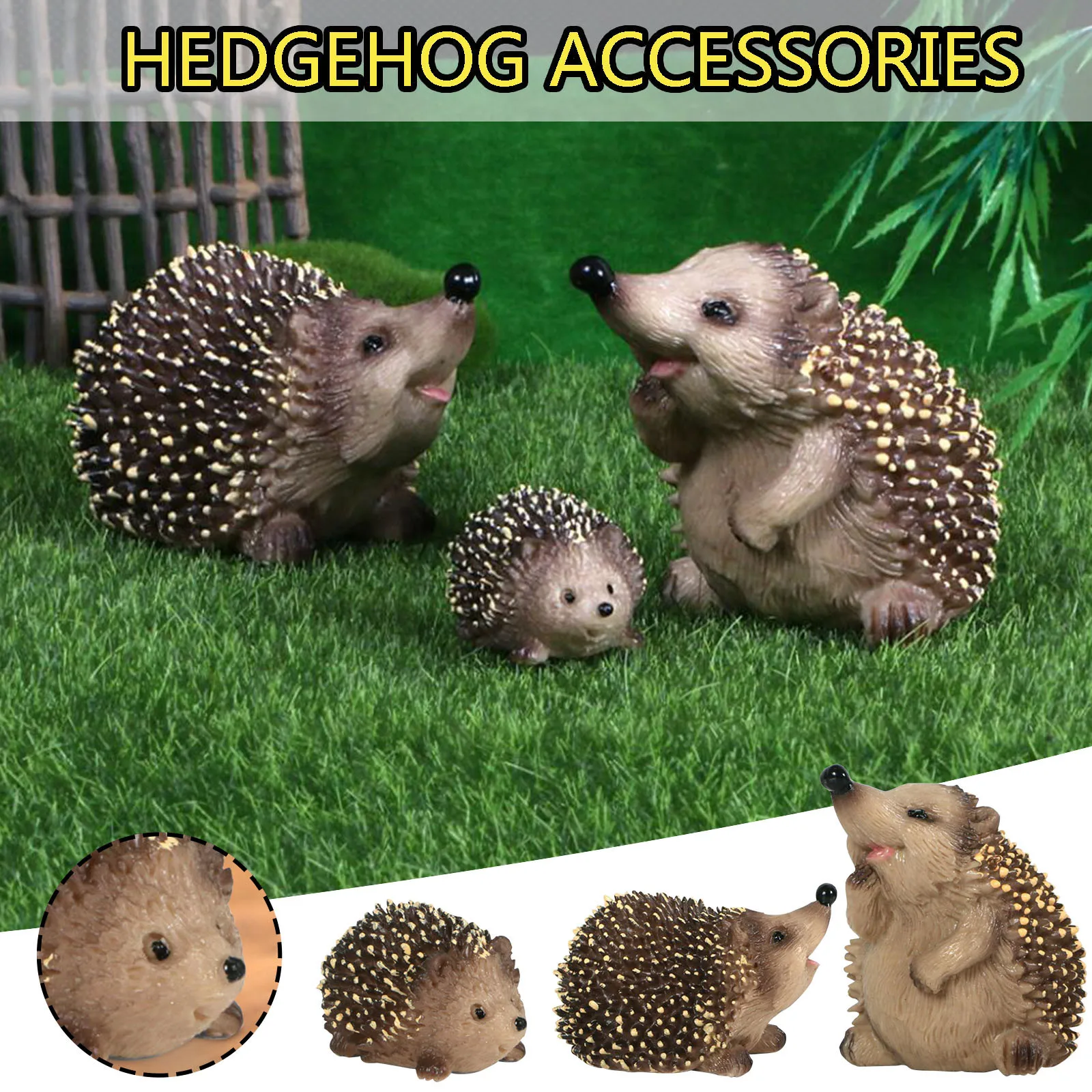 Hedgehog Garden Animal Outdoor Ornaments Decor Super Realistic Statue jardin decoration exterieure
Hedgehog Garden Animal Outdoor Ornaments Decor Super Realistic Statue jardin decoration exterieure