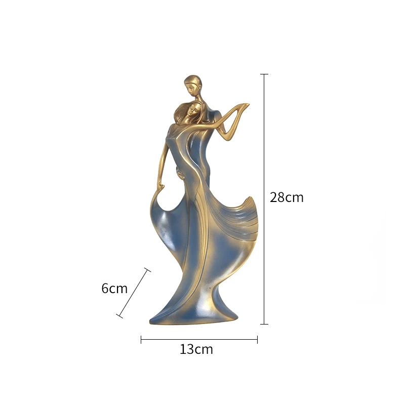 Creative Statue Figure Modern Art Crafts Living Room Ornaments Decoration Statues for Decoration Estatuas Gold Statue AC50DX
Creative Statue Figure Modern Art Crafts Living Room Ornaments Decoration Statues for Decoration Estatuas Gold Statue AC50DX