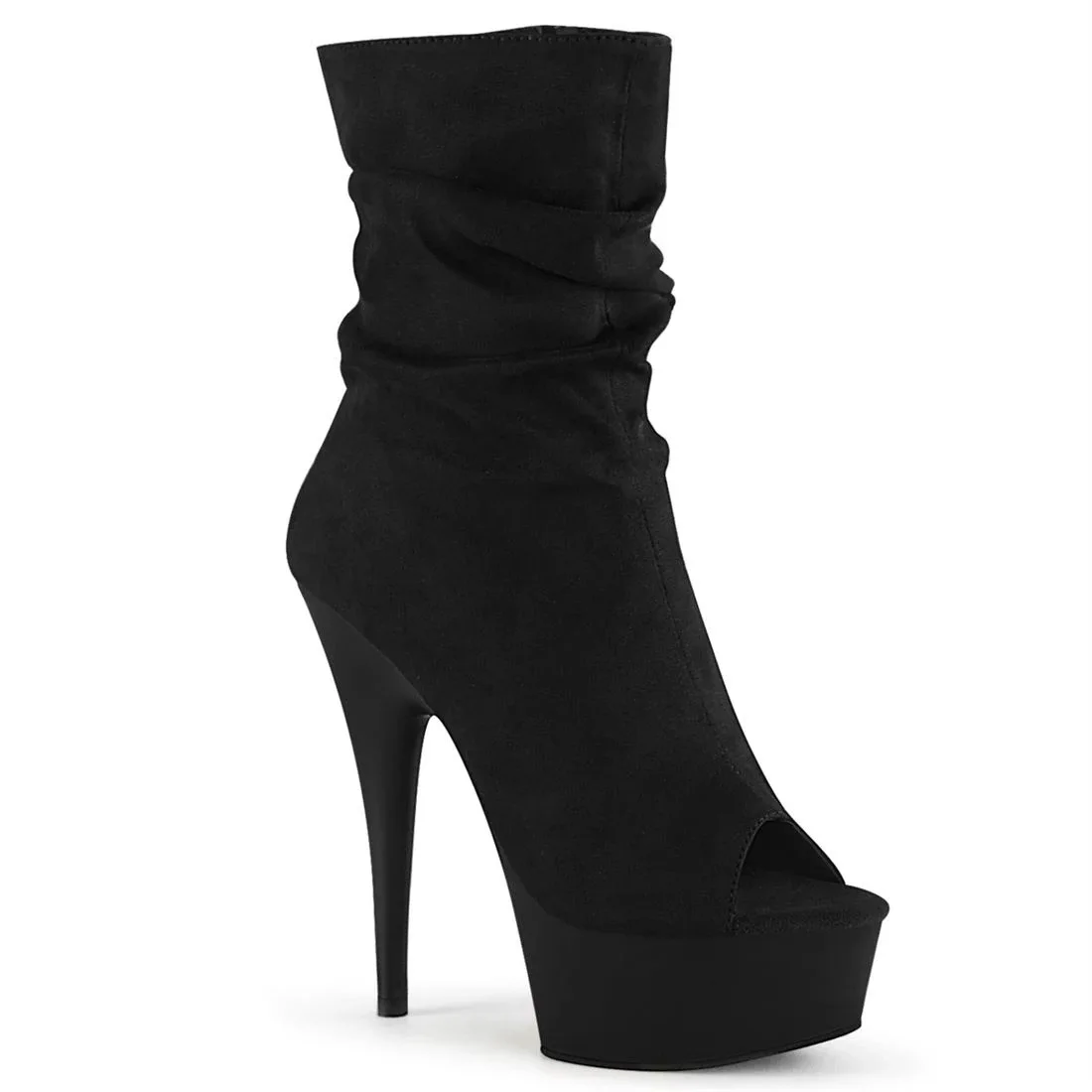 15cm Hentian high heel fine heel suede fish beak waterproof platform thick bottom boots Pole Dance Night Club boots
15cm Hentian high heel fine heel suede fish beak waterproof platform thick bottom boots Pole Dance Night Club boots