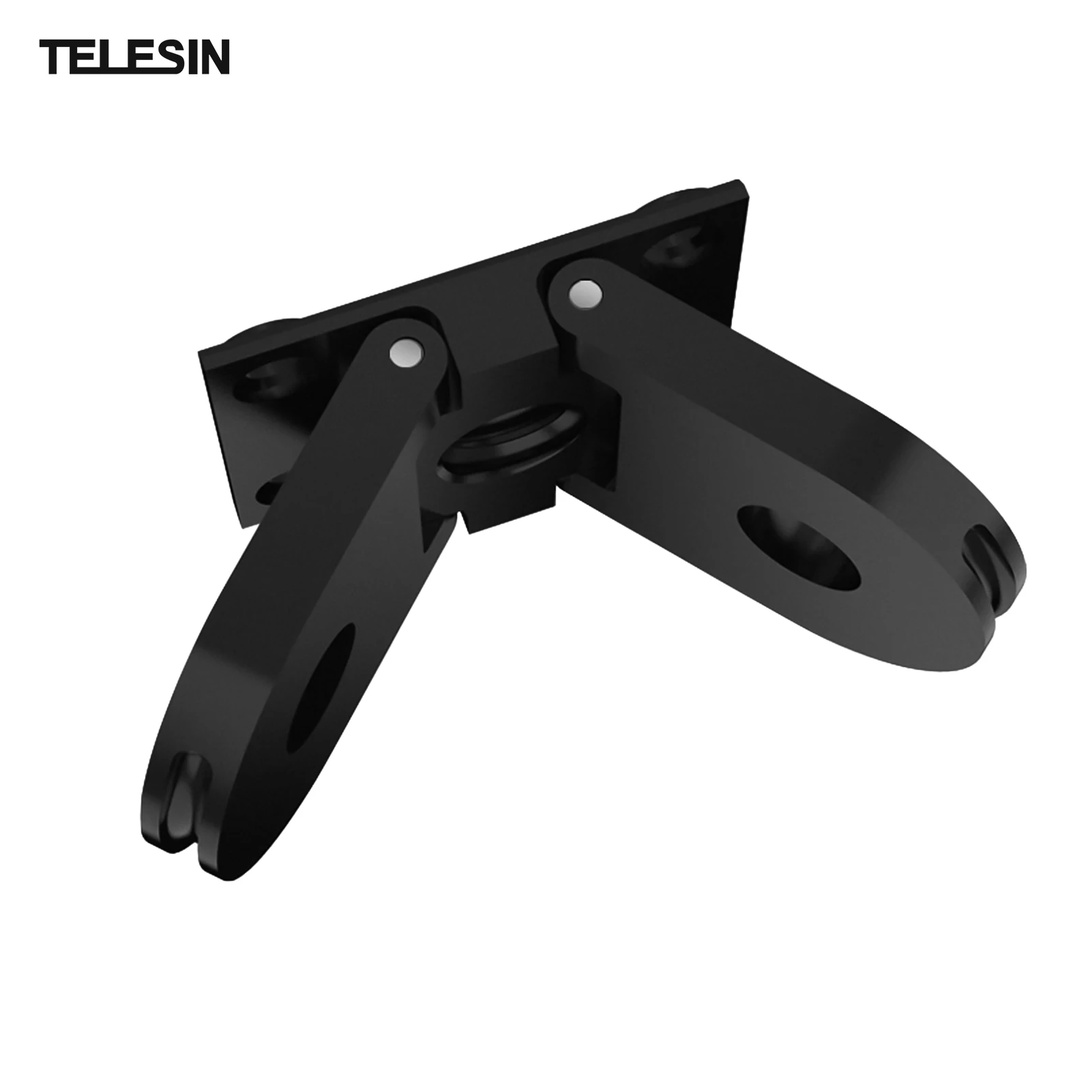 

TELESIN GP-FMS-902 Dual Interface Adapter Mount Camera Tripod Adapter Base 1/4 Inch Screw Hole Replacement for GoPro Hero 9/8