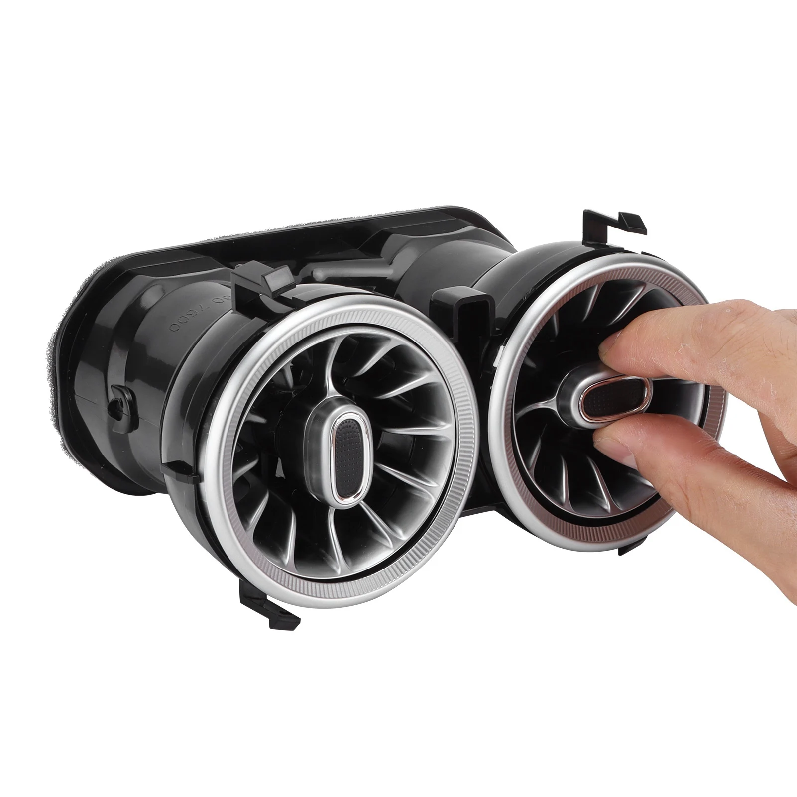 64 Color Rear LED Turbine Air Vent Ambient Light Kit Interior Replacement for Mercedes-Benz A/CLA/GLA-Class W177 C118 2019+
64 Color Rear LED Turbine Air Vent Ambient Light Kit Interior Replacement for Mercedes-Benz A/CLA/GLA-Class W177 C118 2019+