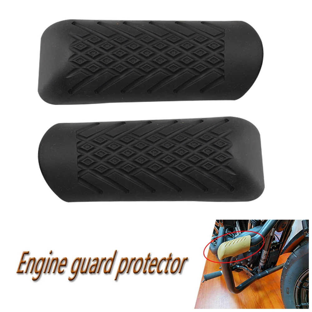Black 1 1/4" Engine Guard Crash Bar Sliders Rubber Knee Legs Protector Cover Anchors For Harley XL Yamaha XV950 Shadow Cruiser
Black 1 1/4" Engine Guard Crash Bar Sliders Rubber Knee Legs Protector Cover Anchors For Harley XL Yamaha XV950 Shadow Cruiser
