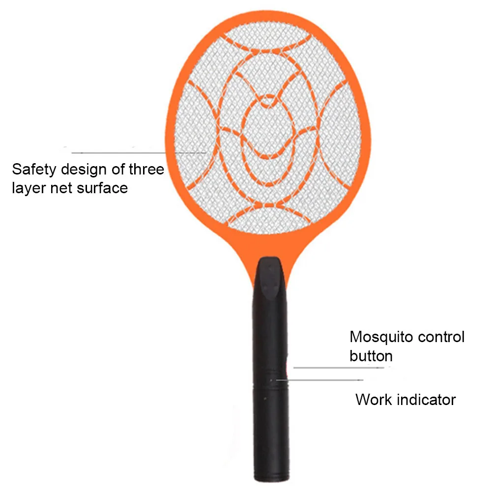 Killing Handheld Insect Control Electric Night 3 Layers Home Outdoor Garden Poratble Mosquito Swatter
Killing Handheld Insect Control Electric Night 3 Layers Home Outdoor Garden Poratble Mosquito Swatter