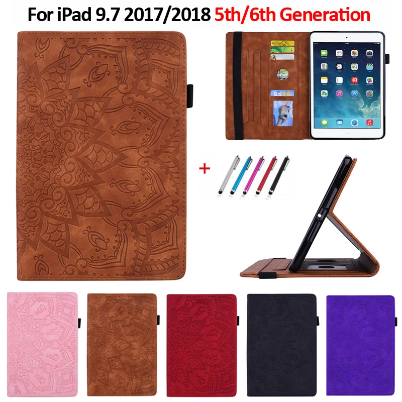 Для iPad 9,7 2017 2018 чехол для планшета цветок 3D тиснение кожаный чехол для iPad 5-го 6-го поколения
Для iPad 9,7 2017 2018 чехол для планшета цветок 3D тиснение кожаный чехол для iPad 5-го 6-го поколения