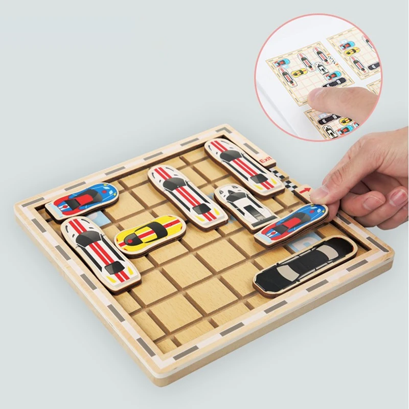 Funny Move Car Table Board Game Wooden Toys Educational Toys for Kids Interactive Puzzle Game Brain Training
Funny Move Car Table Board Game Wooden Toys Educational Toys for Kids Interactive Puzzle Game Brain Training