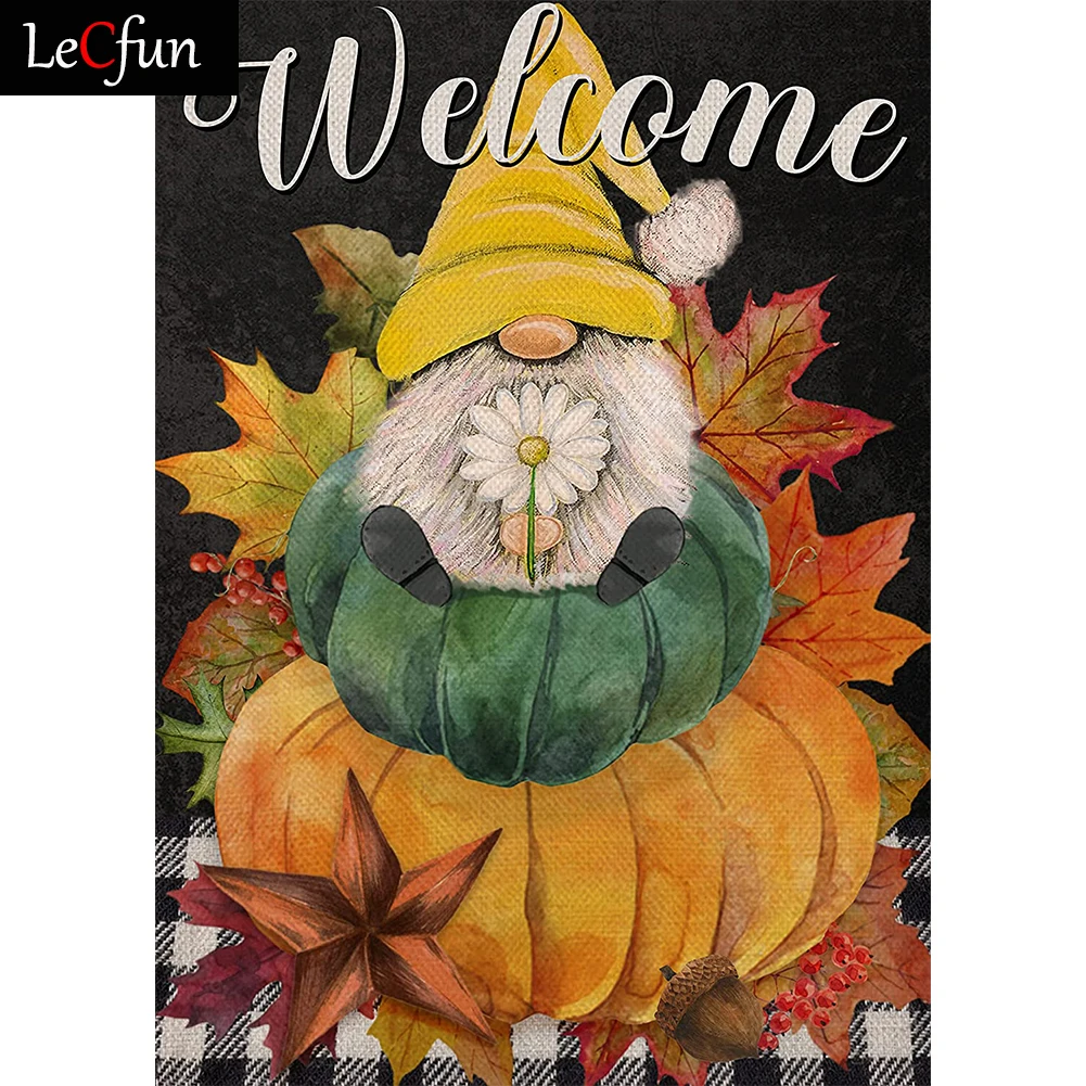 LeCfun Full Drill Autumn Pumpkin Harvest Gnome Diamond Painting Kits Round Square Embroidery Beads Art Craft Thanksgiving Gift
LeCfun Full Drill Autumn Pumpkin Harvest Gnome Diamond Painting Kits Round Square Embroidery Beads Art Craft Thanksgiving Gift
