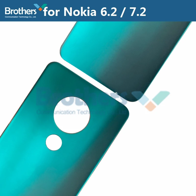Корпус аккумулятора для Nokia 7 2 6 задняя крышка TA-1200 TA-1198 1201 TA-1187 TA-1193 TA-1196 TA-1181 TA-