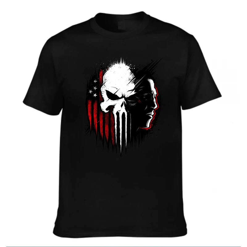 Punisher Skull Streetwear graphic t shirt Men's Hip Hop Elastic T-shirt Boyfriend Gift 3D Printing Casual T-shirt
Punisher Skull Streetwear graphic t shirt Men's Hip Hop Elastic T-shirt Boyfriend Gift 3D Printing Casual T-shirt