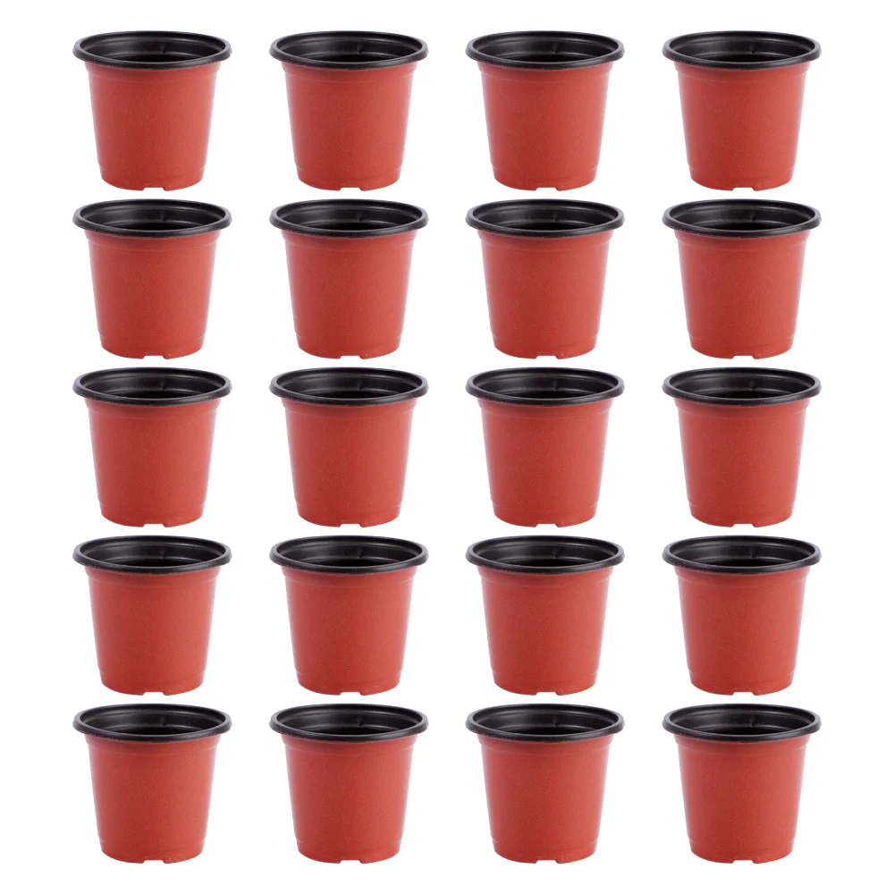 DOITOOL 20PCS Plant Flower Pots Nursery Seedlings Pot Lightweight Two-tone Universal Flower Plant Container Seed St
DOITOOL 20PCS Plant Flower Pots Nursery Seedlings Pot Lightweight Two-tone Universal Flower Plant Container Seed St