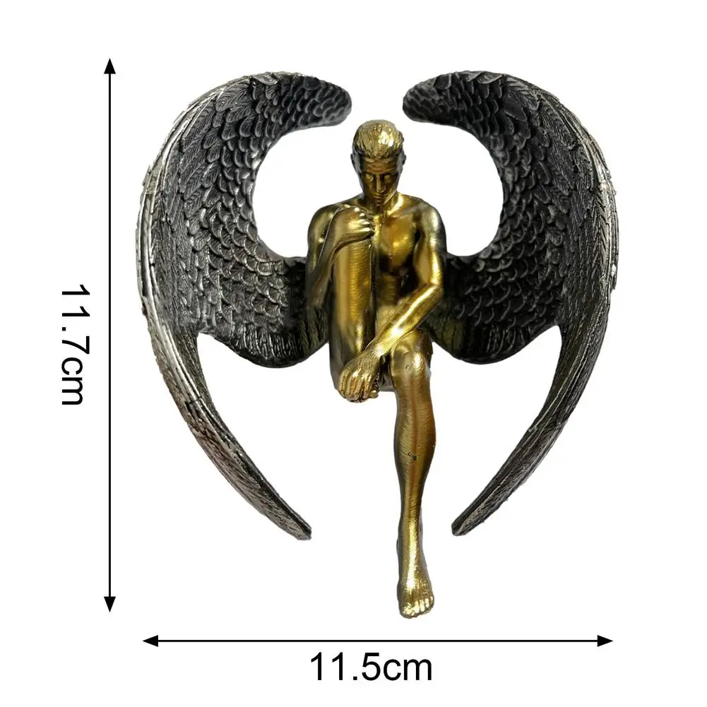 Sad Angel Resin Statue High-quality Sculpture Decor Statue Simple And Elegant Exquisite Angel Statue Resin Ornament Home Decor
Sad Angel Resin Statue High-quality Sculpture Decor Statue Simple And Elegant Exquisite Angel Statue Resin Ornament Home Decor