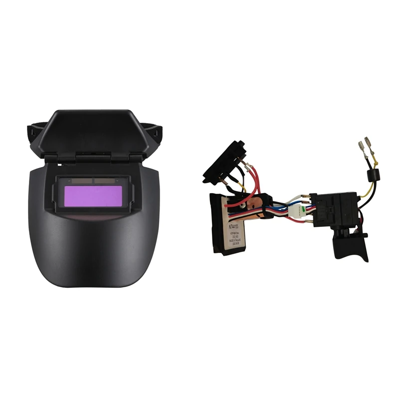 Portable Solar Automatic Photoelectric Welding Mask With Switch For Dewalt N360140 DCF880 Power Tool Accessories
Portable Solar Automatic Photoelectric Welding Mask With Switch For Dewalt N360140 DCF880 Power Tool Accessories