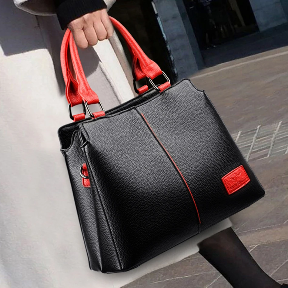 Luxury Handbags Women Bags Designer Fashion Large Capacity Tote Bag Ladies Soft Leather 2021 Shoulder Bags Black Shopper Handbag
Luxury Handbags Women Bags Designer Fashion Large Capacity Tote Bag Ladies Soft Leather 2021 Shoulder Bags Black Shopper Handbag