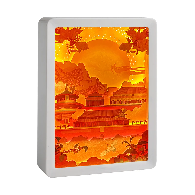 Shadow Box Led Lights Paper Cut Light Box Picture Frame Bedside Lamp Holiday Lights Home Living Room Decoration Gifts For Guests
Shadow Box Led Lights Paper Cut Light Box Picture Frame Bedside Lamp Holiday Lights Home Living Room Decoration Gifts For Guests