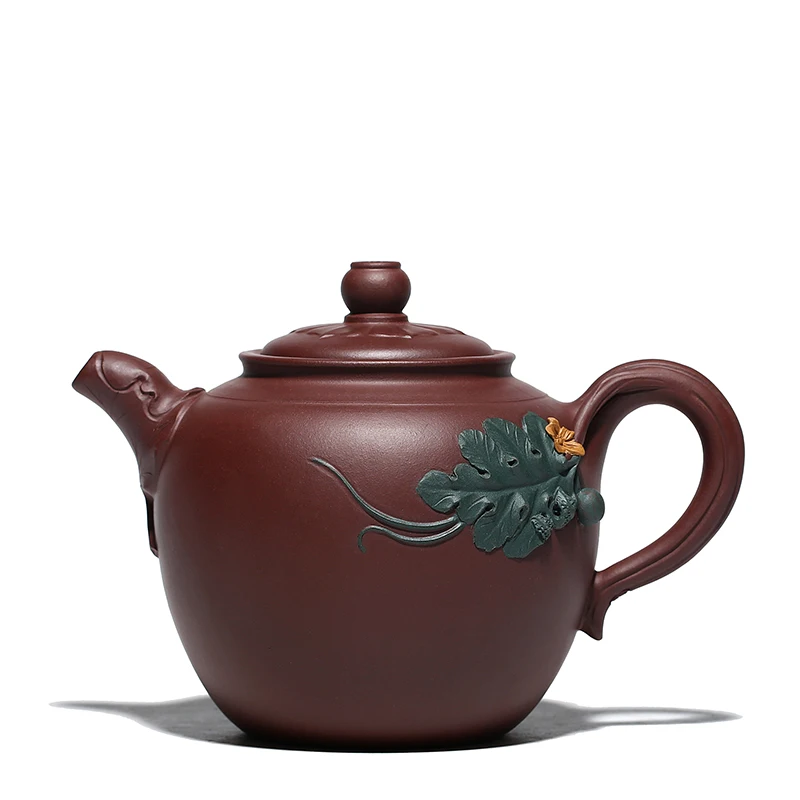 Yixing recommended pure manual name every month red ore purple clay melon boring recommended the teapot tea set
Yixing recommended pure manual name every month red ore purple clay melon boring recommended the teapot tea set