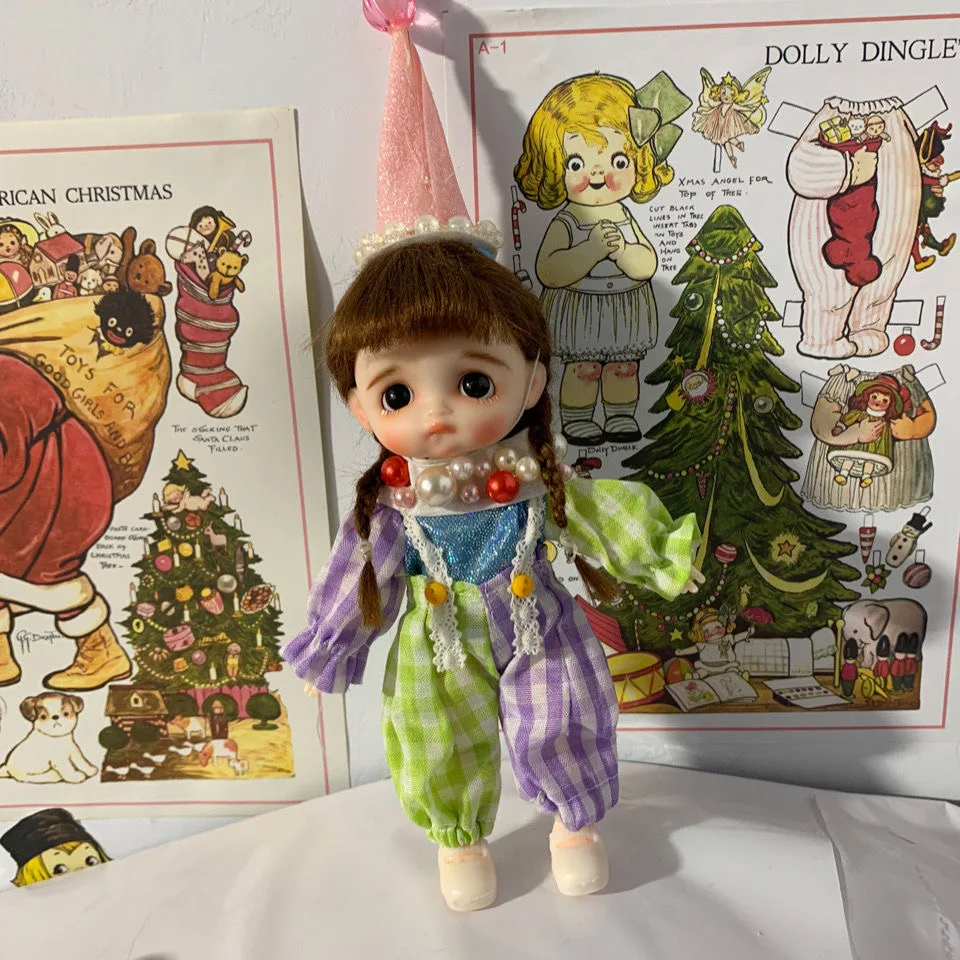 1/8 Cute Dolls Sweet Smile Makeup Joints Fashion Clothes with Shoes Princess 17CM BJD Dolls Wig Accessories Toy for Girls Child
1/8 Cute Dolls Sweet Smile Makeup Joints Fashion Clothes with Shoes Princess 17CM BJD Dolls Wig Accessories Toy for Girls Child