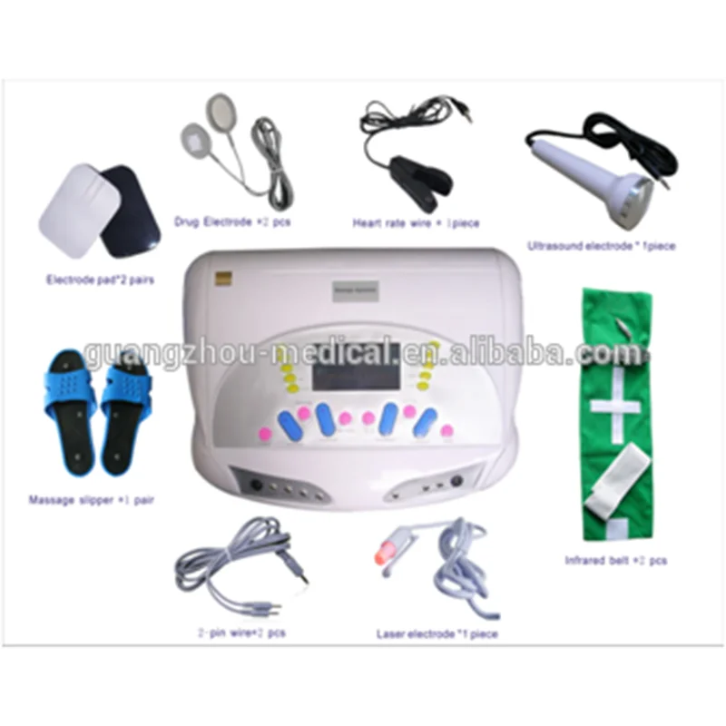 CE physiotherapy apparatus , Physical therapy equipments with laser and ultrasound(MC-D509B) 
CE physiotherapy apparatus , Physical therapy equipments with laser and ultrasound(MC-D509B)