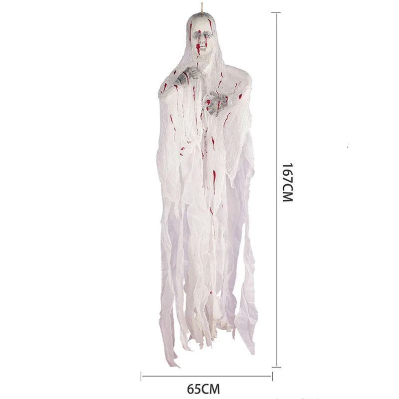 Scary Skull Halloween Ghost Bright Eyes Big Spooky Halloween Hanging Ghost Horror Party Props Halloween Decoration
Scary Skull Halloween Ghost Bright Eyes Big Spooky Halloween Hanging Ghost Horror Party Props Halloween Decoration