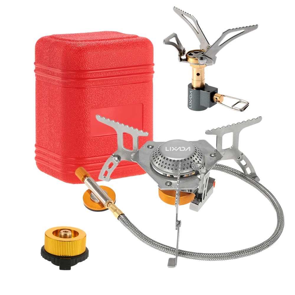 Lixada 45g Super Lightweight Mini Pocket Outdoor Cooking Burner Folding Camping Gas Stove 3000W
Lixada 45g Super Lightweight Mini Pocket Outdoor Cooking Burner Folding Camping Gas Stove 3000W