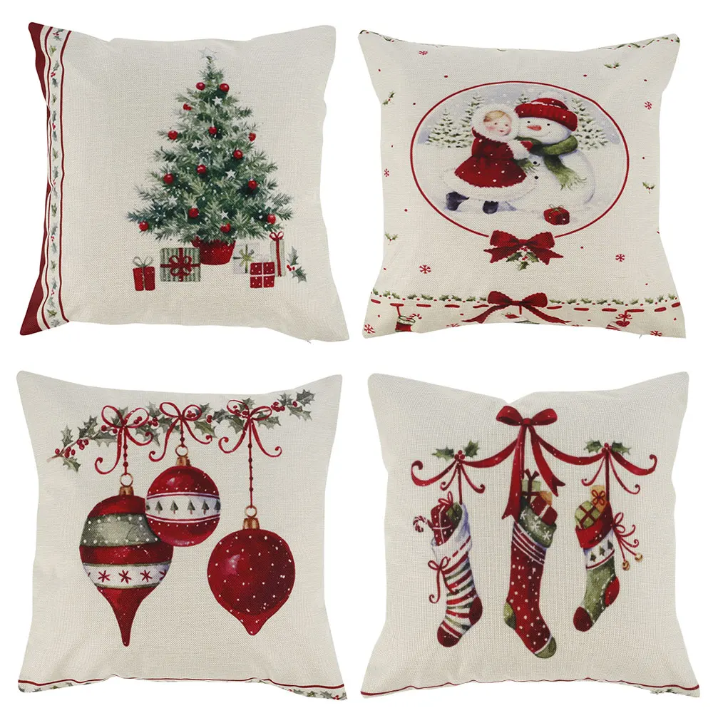 4 Pcs Christmas Cushion Cover Pillow Case Christmas Pillow Covers Merry Christmas Decorations Christmas Ornaments 45x45cm
4 Pcs Christmas Cushion Cover Pillow Case Christmas Pillow Covers Merry Christmas Decorations Christmas Ornaments 45x45cm