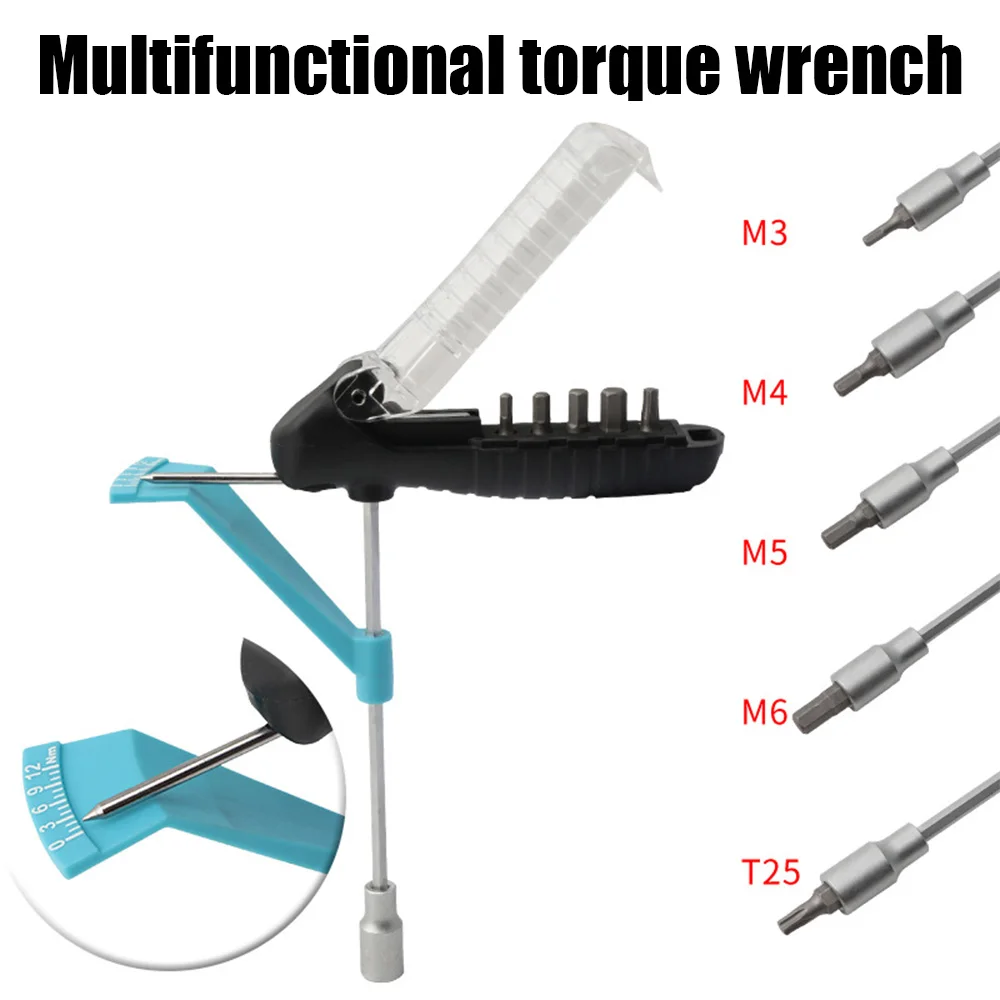 Bike Torque Wrench M4/M5/M6 Repair Tool T25 Disc Headset Screw For Road Bike Name Bicycle Multi-Function Torque Wrench Bike Tool
Bike Torque Wrench M4/M5/M6 Repair Tool T25 Disc Headset Screw For Road Bike Name Bicycle Multi-Function Torque Wrench Bike Tool