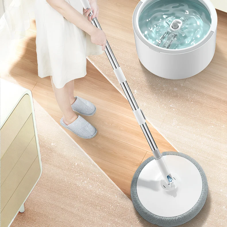 Spin Magic Mop Microfibre Wash Dry Kitchen Aluminium Wood Floor Ceramic Tile Mop with Bucket Limpieza Hogar Home Cleaning DG40TB
Spin Magic Mop Microfibre Wash Dry Kitchen Aluminium Wood Floor Ceramic Tile Mop with Bucket Limpieza Hogar Home Cleaning DG40TB